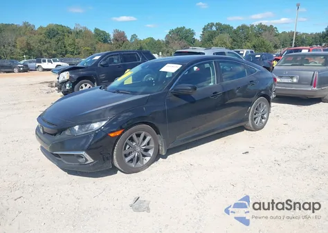 2020 Honda Civic Ex-L from USA, damaged, VIN 19XFC1F73LE003563